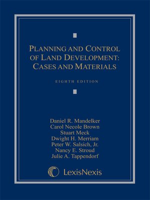 cover image of Planning and Control of Land Development